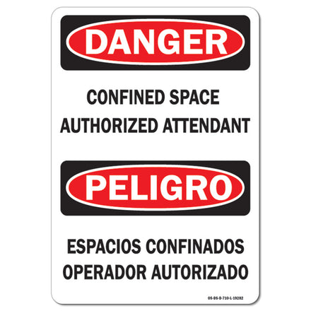 Confined Space Authorized Attendant Bilingual