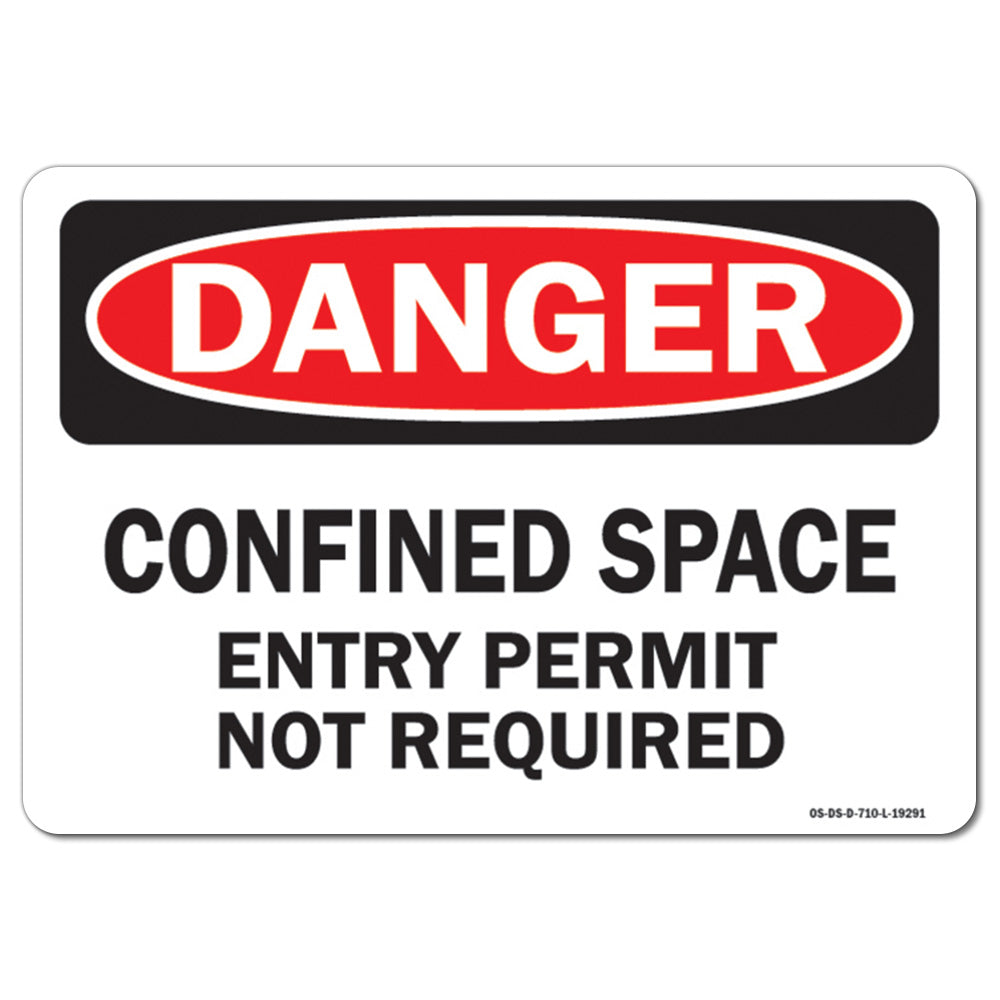 Confined Space Entry Permit Not Required