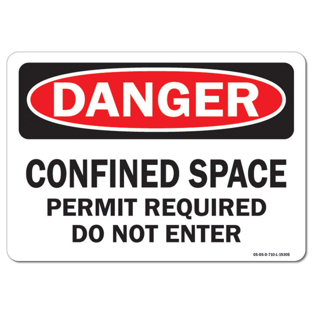 Confined Space Permit Required Do Not Enter