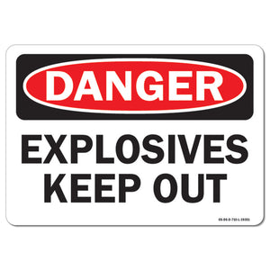 Explosives Keep Out