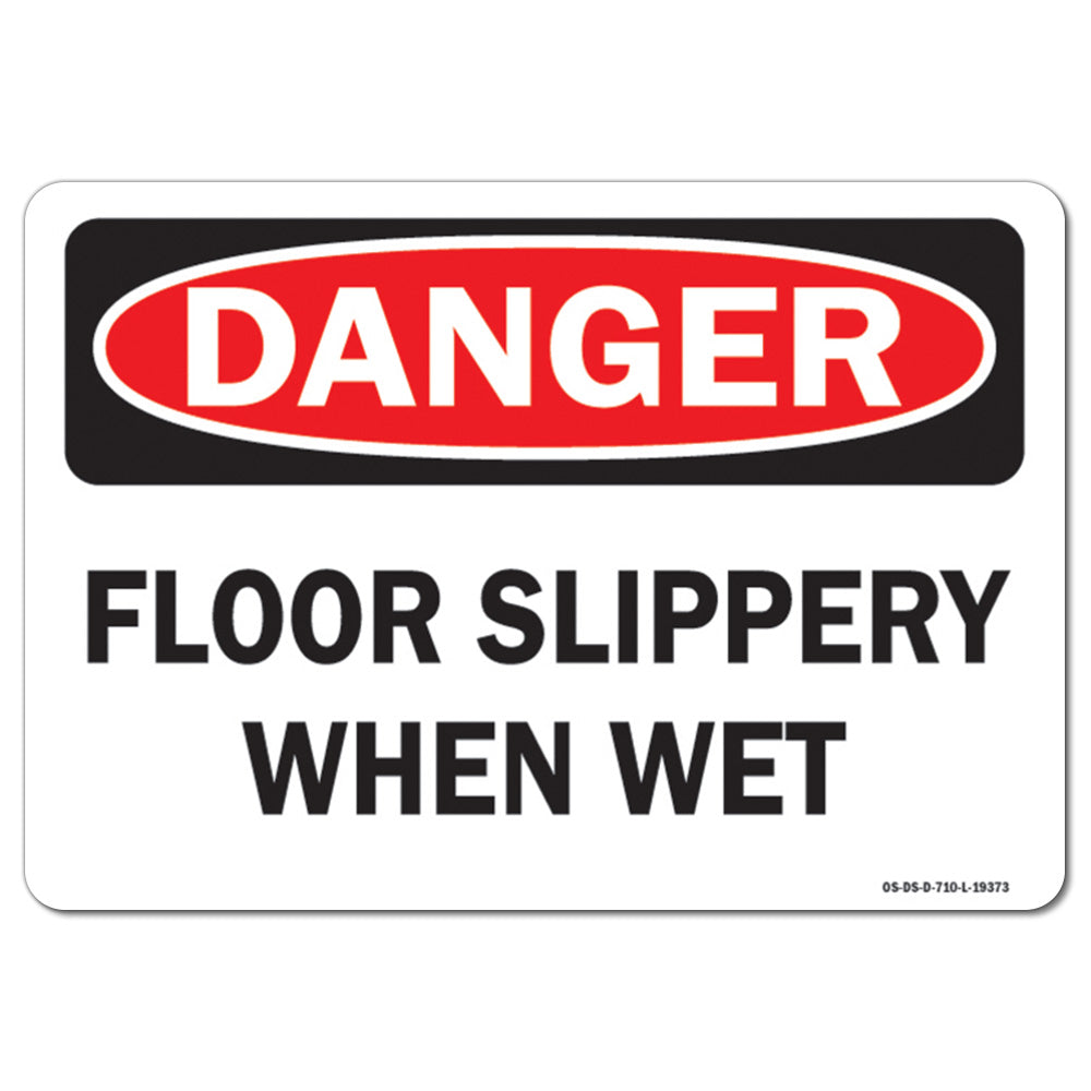 Floor Slippery When Wet