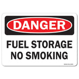 Fuel Storage No Smoking