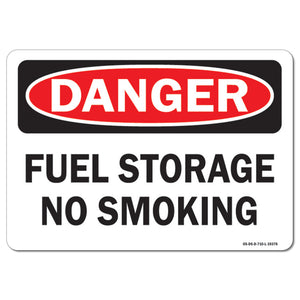 Fuel Storage No Smoking