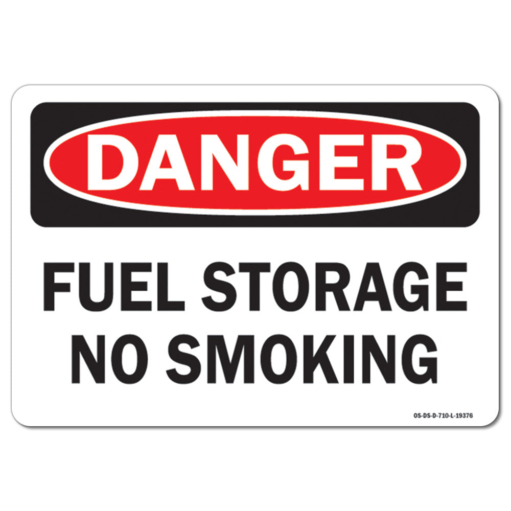 Fuel Storage No Smoking