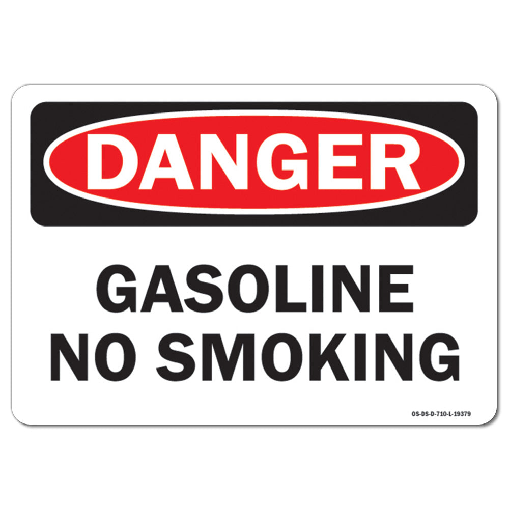 Gasoline No Smoking