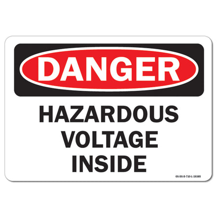 Hazardous Voltage Inside