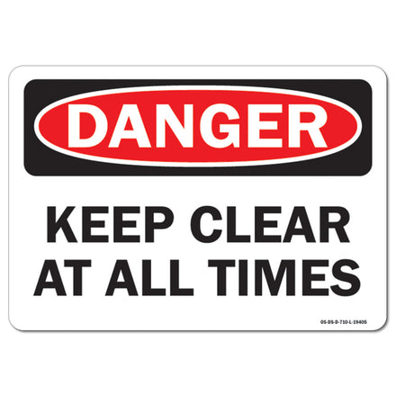 Keep Clear At All Times