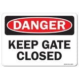 Keep Gate Closed