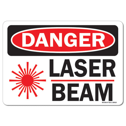 Laser Beam with Graphic