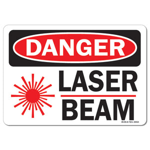 Laser Beam with Graphic