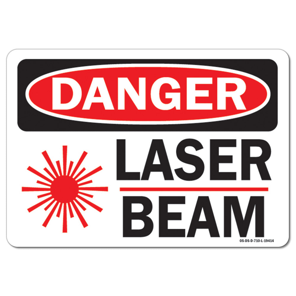 Laser Beam with Graphic