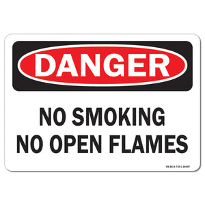 No Smoking No Open Flames