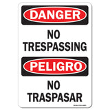 No Trespassing Bilingual