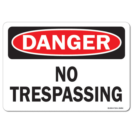 No Trespassing