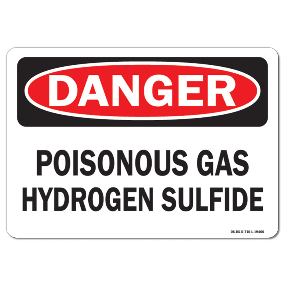 Poisonous Gas Hydrogen Sulfide