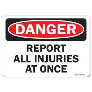 Report All Injuries At Once