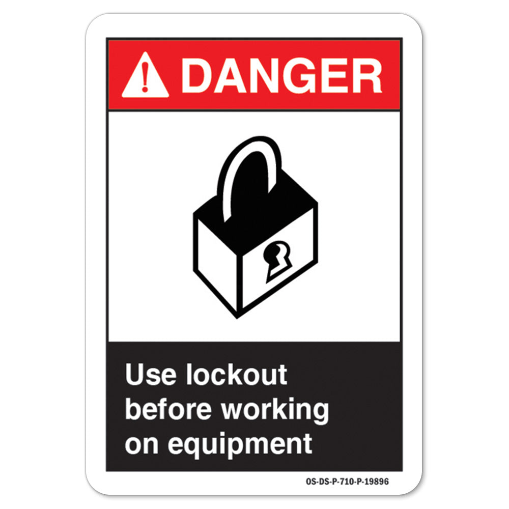 Use Lockout Before Working On Equipment