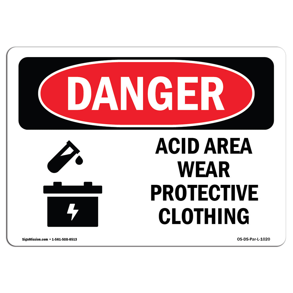 Acid Area Wear Protective Clothing