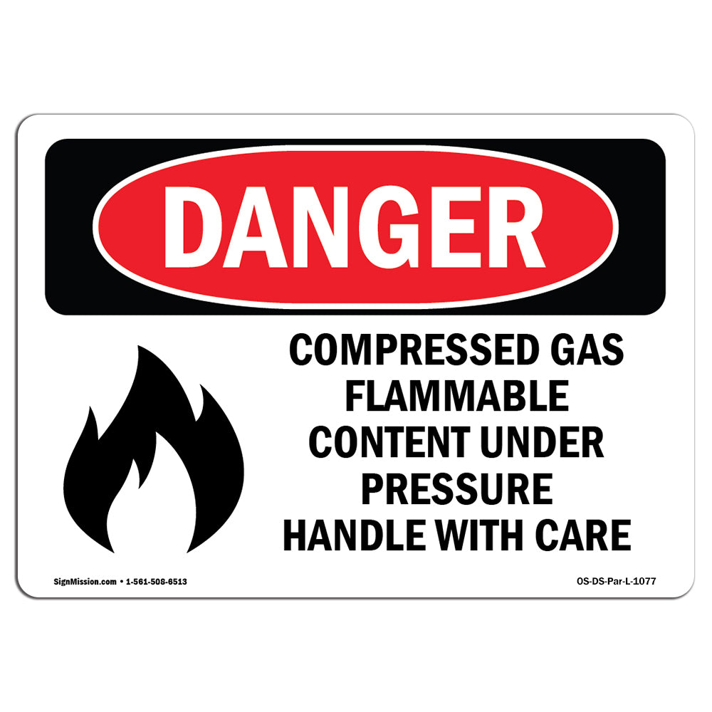 Compressed Gas Flammable Content