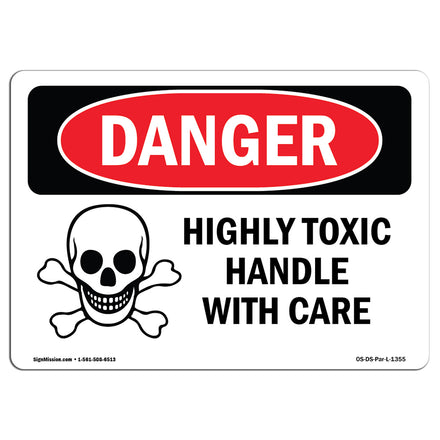 Highly Toxic Handle With Care