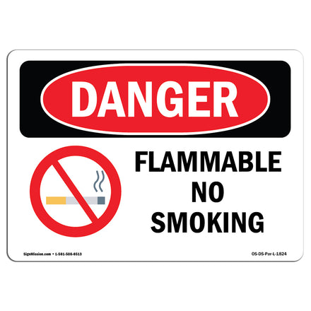 Flammable No Smoking