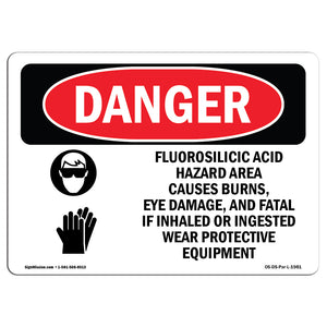 Fluorosilicic Acid Wear Protective Equip