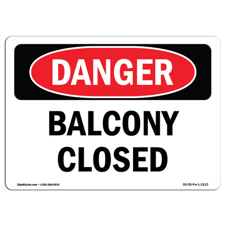 Balcony Closed