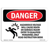 Hazardous Voltage Will Cause