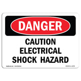 Caution Electrical Shock Hazard