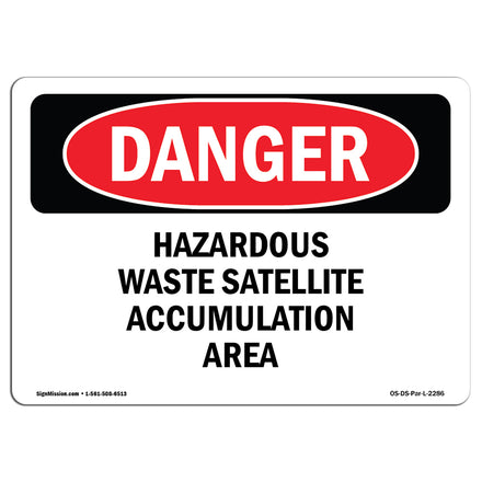 Hazardous Waste Satellite Accumulation Area