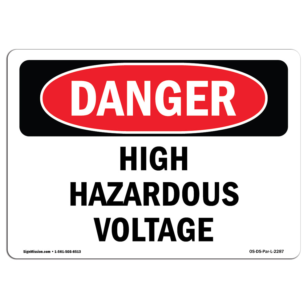 High Hazardous Voltage