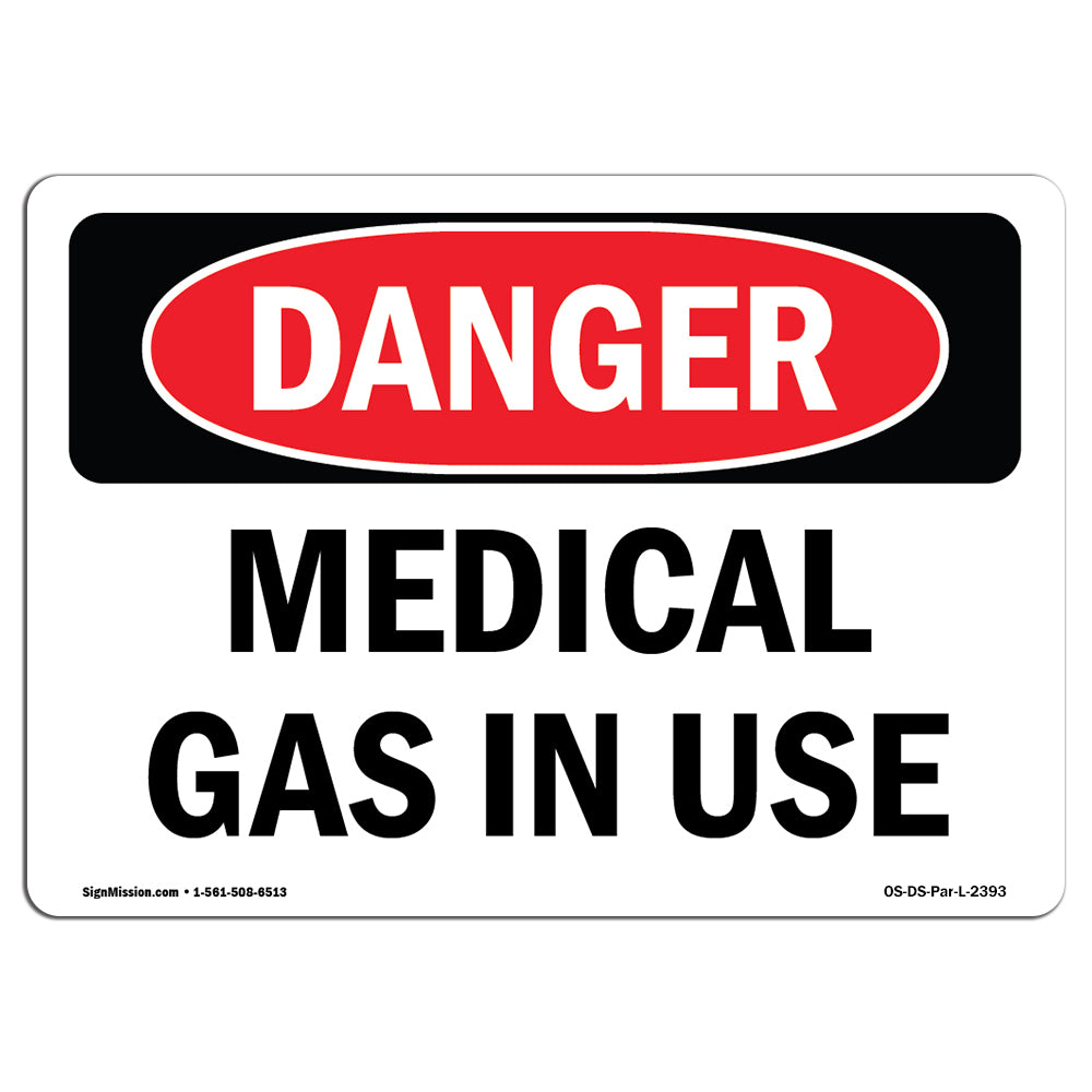 Medical Gas In Use