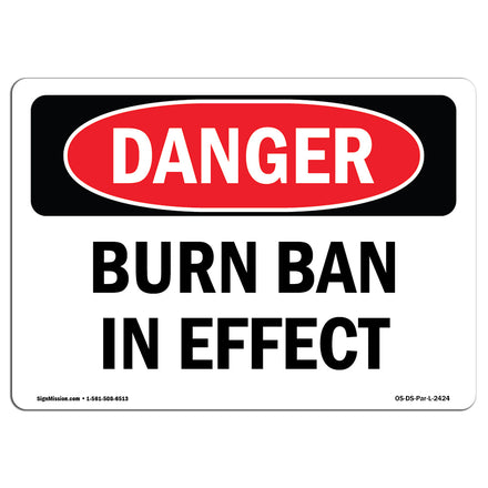 Burn Ban In Effect