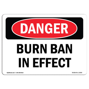 Burn Ban In Effect