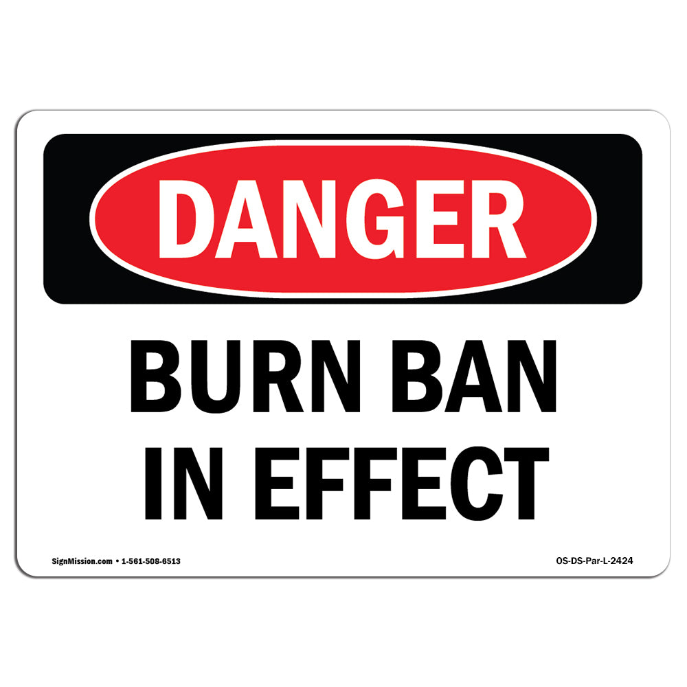 Burn Ban In Effect