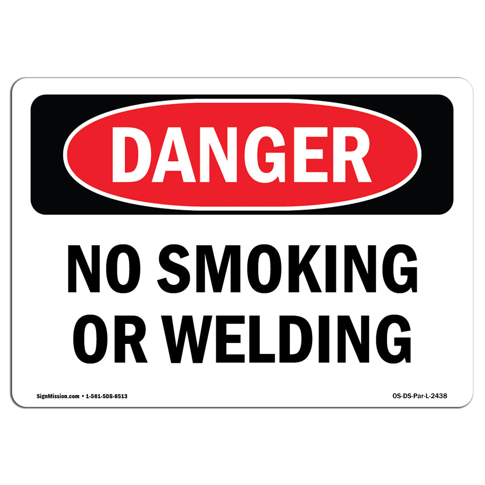 No Smoking Or Welding