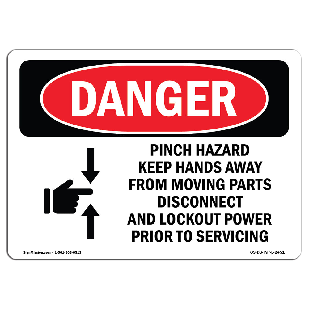 Pinch Hazard Keep Hands Away