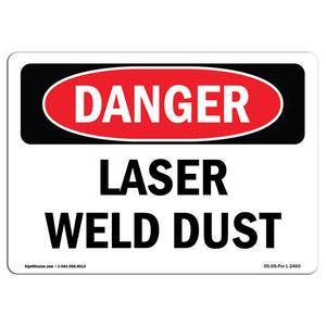 Laser Weld Dust