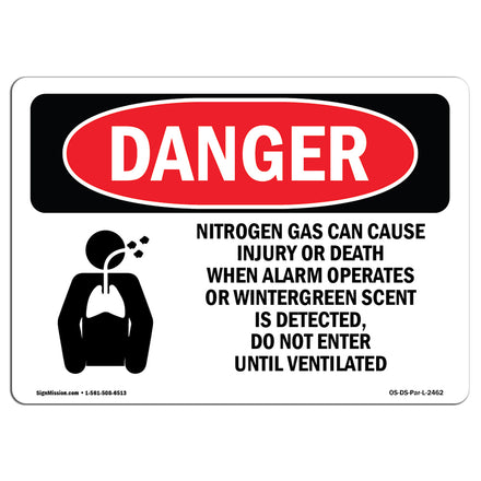 Nitrogen Gas Can Cause Injury