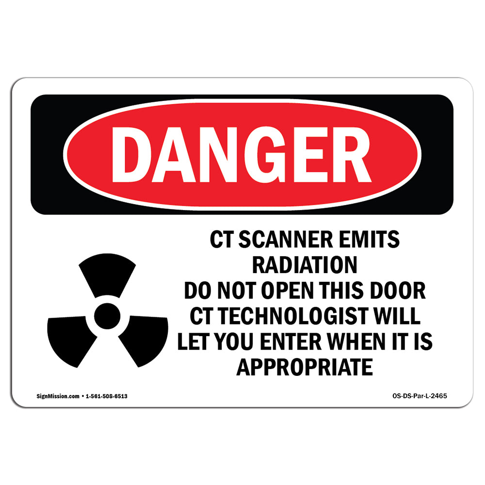 CT Scanner Emits Radiation Do