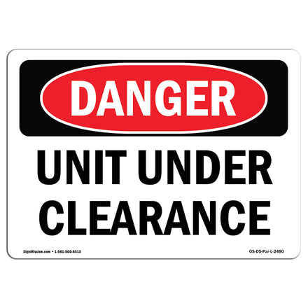 Unit Under Clearance