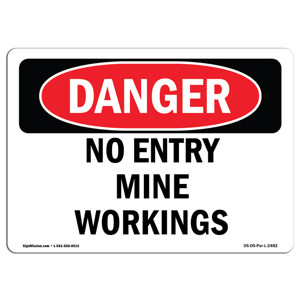 No Entry Mine Workings