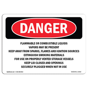 Flammable Or Combustible Liquids Vapors