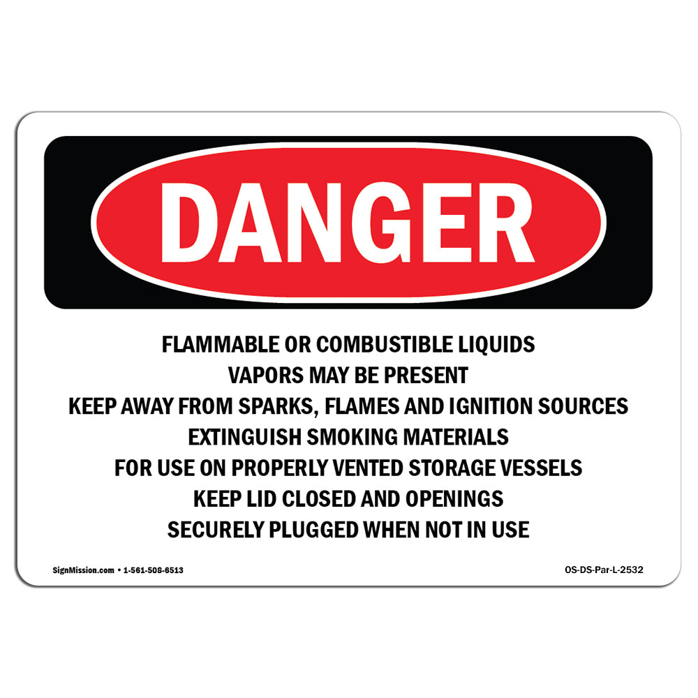 Flammable Or Combustible Liquids Vapors