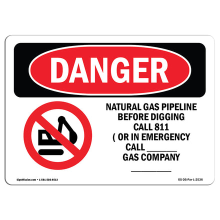 Natural Gas Pipeline Before