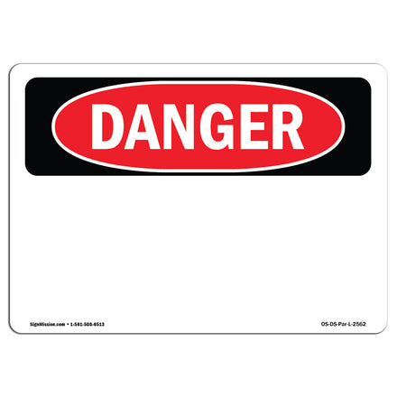 Danger Blank Write-On