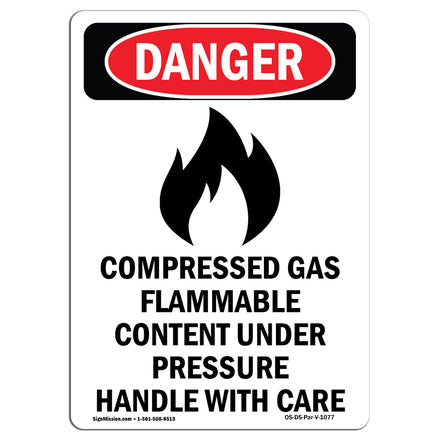 Compressed Gas Flammable Content