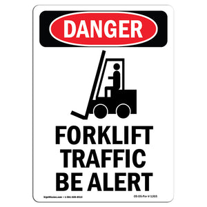 Forklift Traffic Be Alert