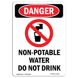 Non-Potable Water Do Not Drink