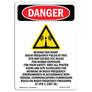 Beyond This Point Radio Frequency Fields